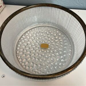 Bleikristall German crystal lead vintage bowl